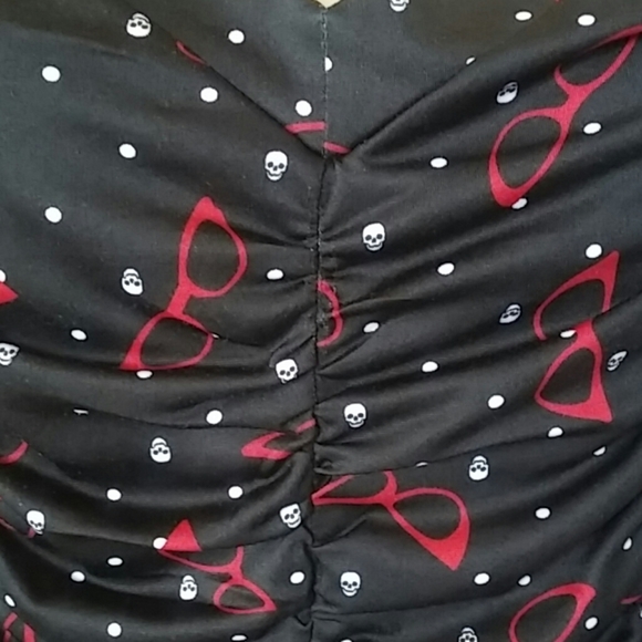 Retro Chic By Torrid Casual Gothic Style Blouse - Picture 2 of 8